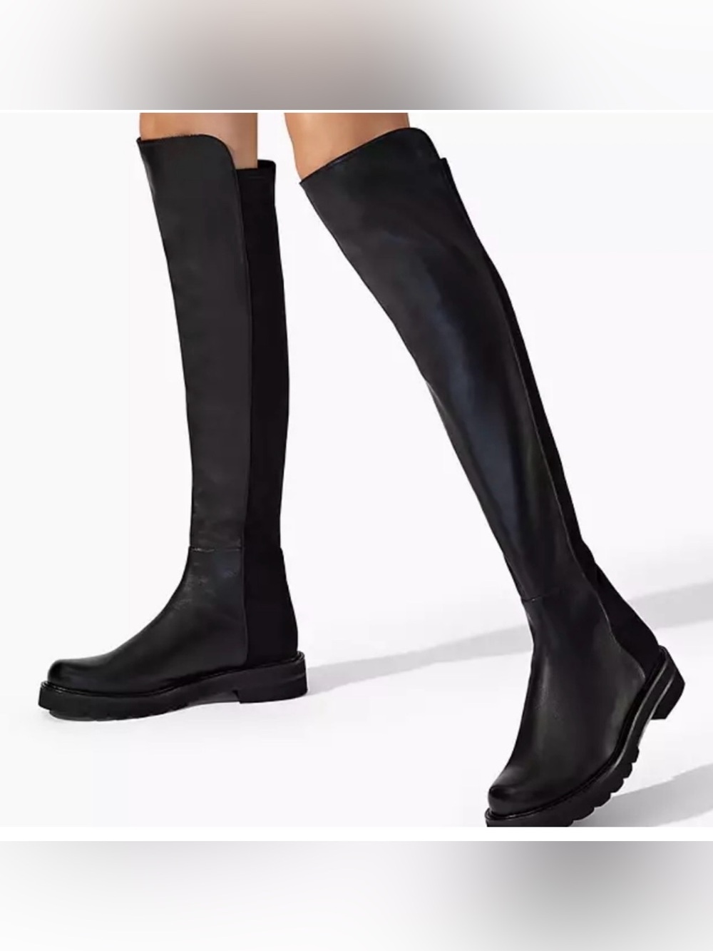Stuart Weitzman Black Over-the-Knee Riding Boots size 11 New retail $798 New